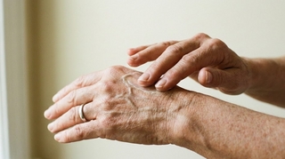 Close-up of a woman's hands