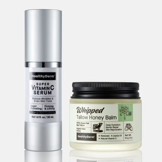 Vitamin C Serum and Tallow Balm Set