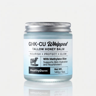 Copper Peptide Whipped Tallow Honey Balm Value Size