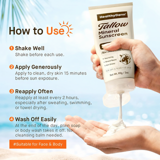 Tallow Mineral Sunscreen SPF 50