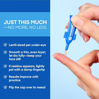 Instant Under Eye Lift Serum in Resealable Tubes